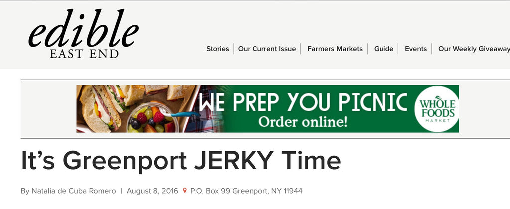It’s Greenport JERKY Time