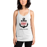 "Jerking it since 2016" Women's Racerback Tank **This products not available for custom gift box**
